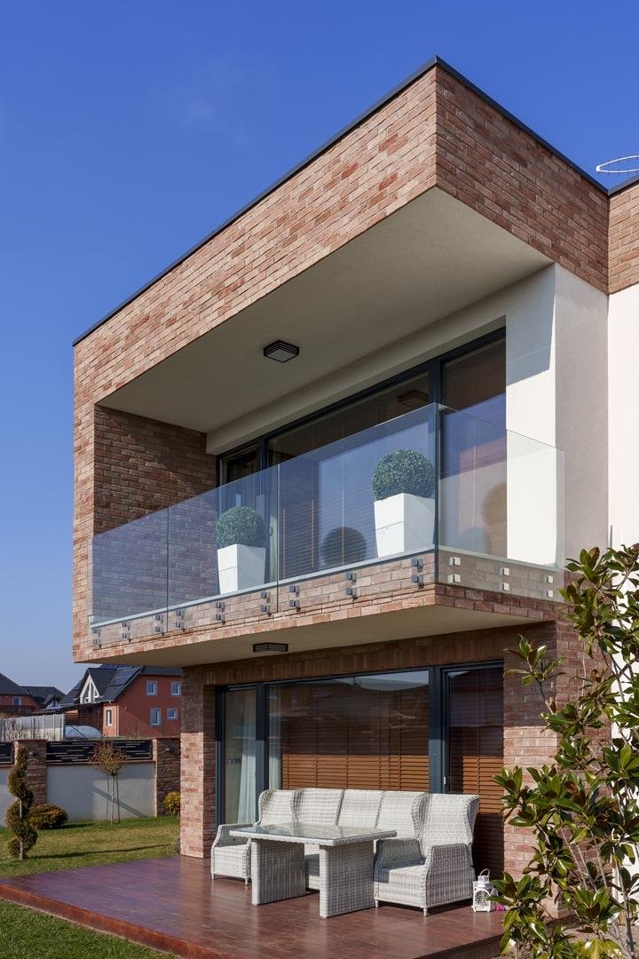 GLASS VISION skleněné zábradlí uchycené terči